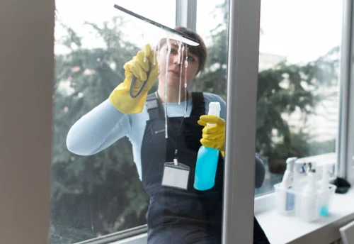 Nettoyage de vitres intérieures et extérieures à Négreville